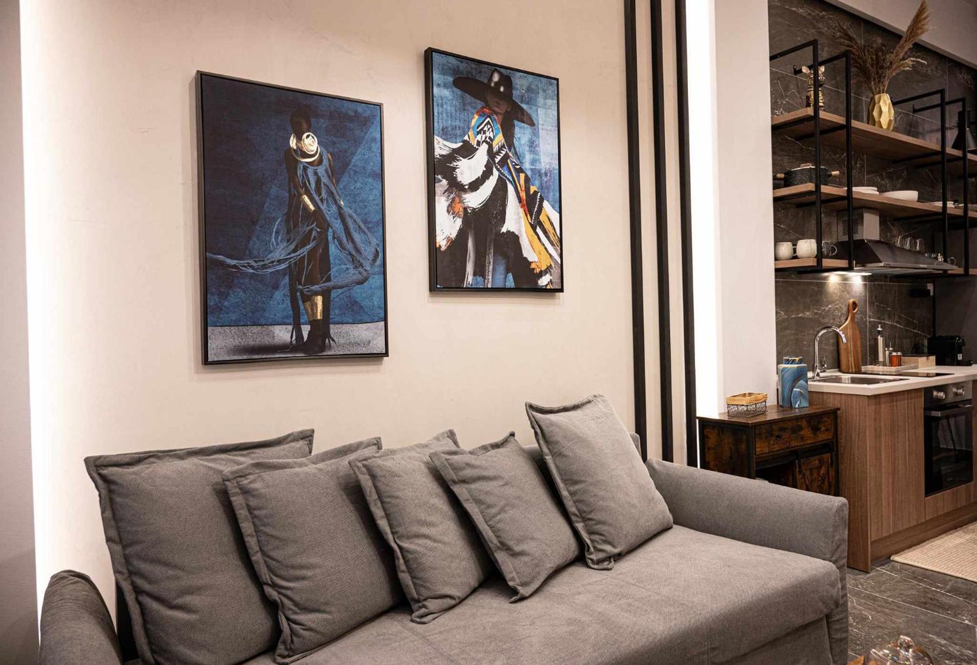 Namaste Lofts Near Seaside Apartment Tesalonika Bagian luar foto