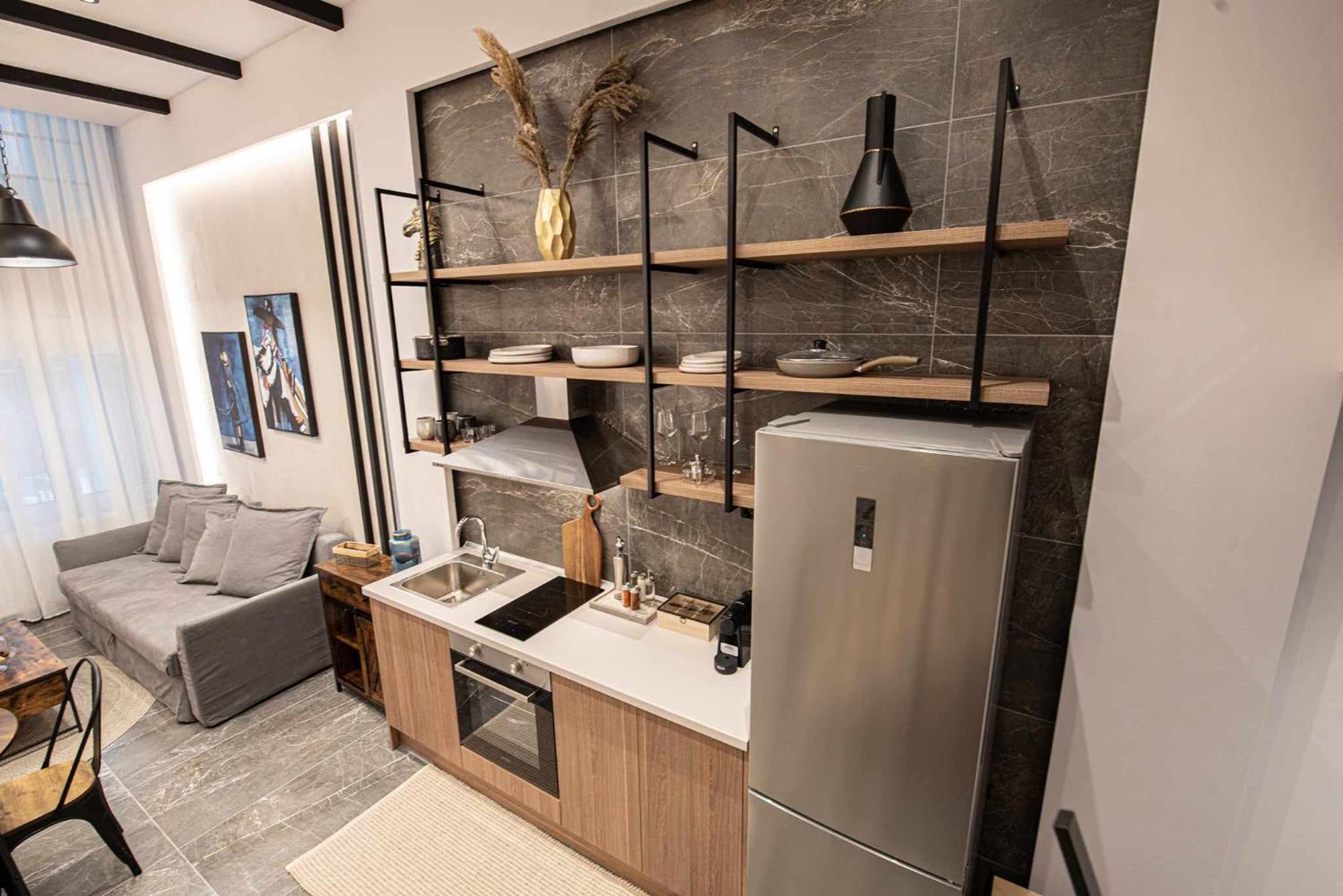 Namaste Lofts Near Seaside Apartment Tesalonika Bagian luar foto